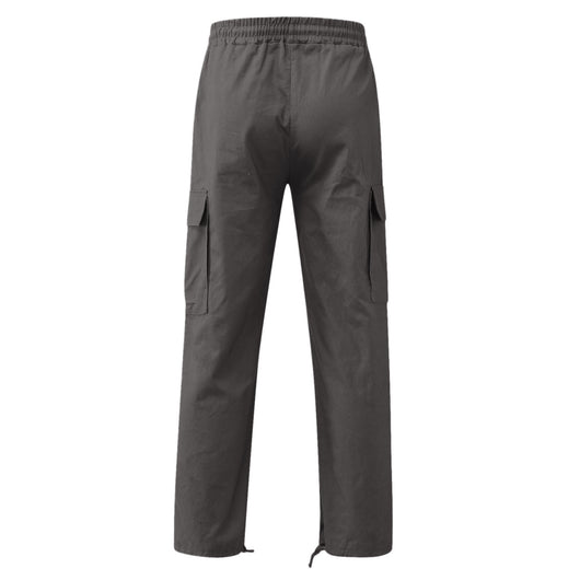 Pantalones Casuales con Múltiples Bolsillos y Cordón Ajustable - Image 67