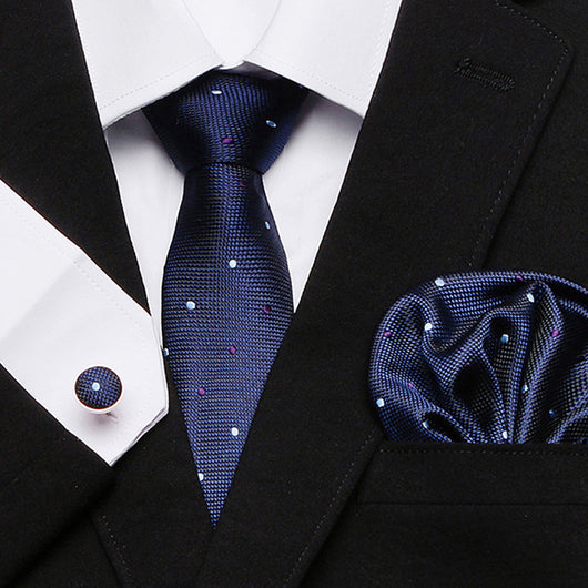 Traje Tres Piezas para Hombre Serie Flor de Anacardo con Corbata - Image 29