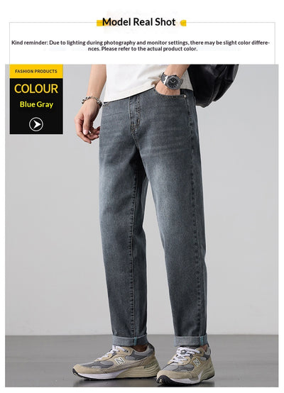 Pantalones Vaqueros Slim Fit Elásticos para Hombre - Colección Primavera - Image 9