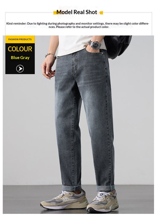 Pantalones Vaqueros Slim Fit Elásticos para Hombre - Colección Primavera - Image 9