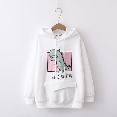 Sudadera con Capucha Estampada y Forro Polar - Image 6