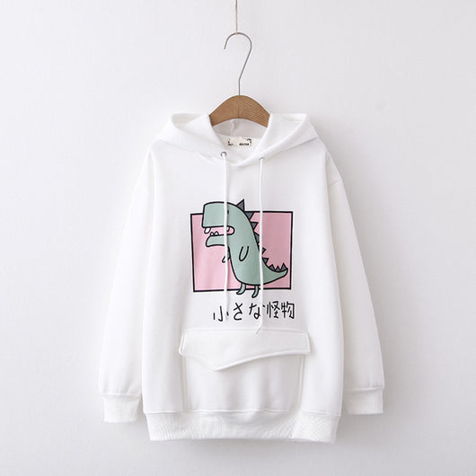 Sudadera con Capucha Estampada y Forro Polar - Image 6