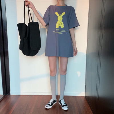 Playera Estampada de Manga Corta para Mujer - Corte Midi Versátil - Image 12