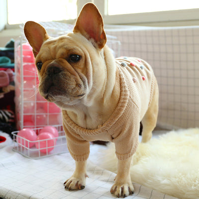 Ropa Térmica para Mascotas - Abrigo Vaca Francesa para Otoño e Invierno - Image 4