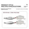 Silver Treble Hook 7 G