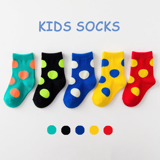 5 Pares de Calcetines Finos para Niños Primavera y Verano - Image 24