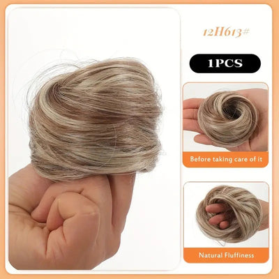 Extensión de Cabello Fluido con Banda Elástica y Efecto Natural - Image 12