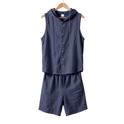 Conjunto de Bermudas y Camiseta sin Mangas para Hombre - Image 42