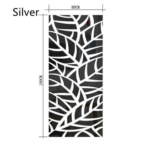 Espejo Adhesivo con Patrón de Plantas para Decoración Moderna - Image 6