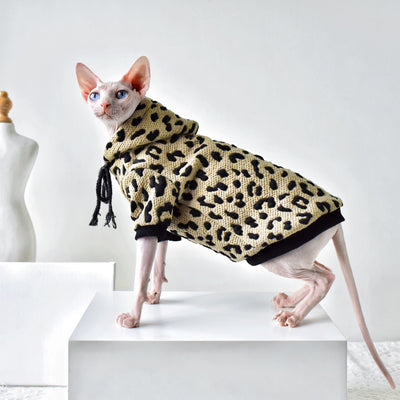 Suéter de Algodón Camuflado para Gatos Sin Pelo - Image 5
