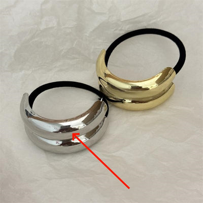 Aro Elástico Geométrico Retro - Accesorio de Cabello Minimalista - Image 6