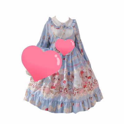 Falda Lolita Princesa Soft Girl - Vestido Elegante y Romántico