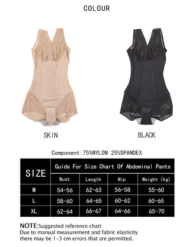 Body Reductor de Encaje Sensual - Faja Moldeadora Integral - Image 4