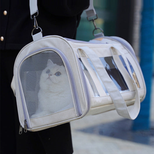 Bolsa Bandolera Práctica para Pasear con tu Gato - Image 17