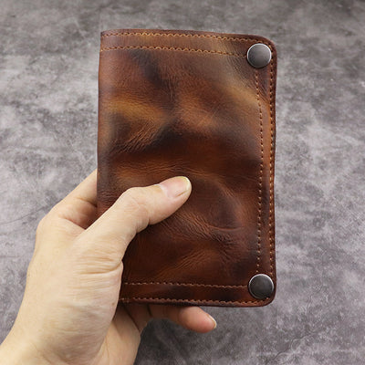 Billetera Vertical Artesanal para Hombre con Múltiples Compartimentos - Image 2