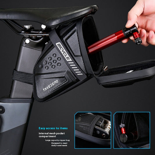 Bolsa de Sillín para Bicicleta de Montaña - Almacenamiento Compacto y Seguro - Image 2