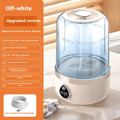 Lavadora Portátil Automática Mini con Carga USB - Image 7