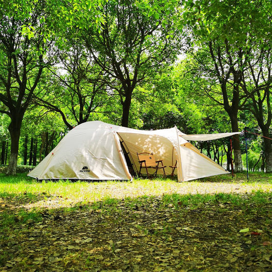 Carpa Familiar Impermeable con Postes de Aluminio para Lluvia Intensa - Image 10