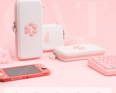 Bolsa Organizadora Cuadrada con Diseño de Patitas de Gato - Image 6
