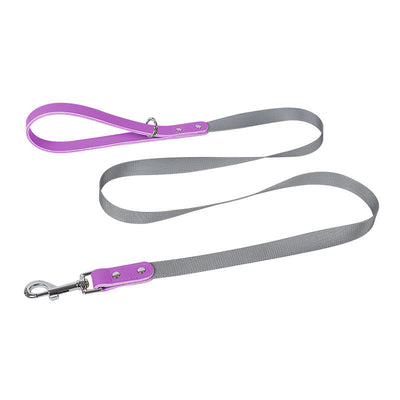 Arnés de Pecho para Perro en Cuero con Correa de Nylon - Image 21