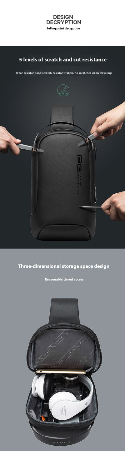 Bolsa Ejecutiva Casual con Puerto USB para Hombre - Image 14