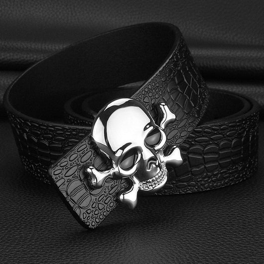 Cinturón para Hombre Maduros con Diseño Calavera - Image 4