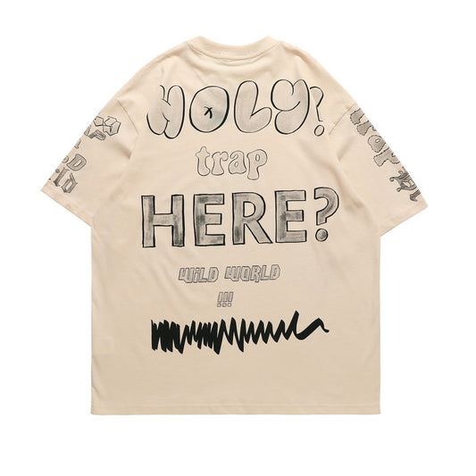 Camiseta Estampada para Hombre con Diseño Gráfico Completo