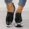 Zapatos Casuales Plataforma Muffin con Flecos para Mujer