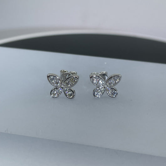 Aretes de Perla de Agua Dulce con Moissanita - Diseño Elegante y Brillante - Image 3