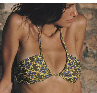 Bikini Deportivo Verde Pecho Pequeño - Estilo Vacaciones Termal - Image 17