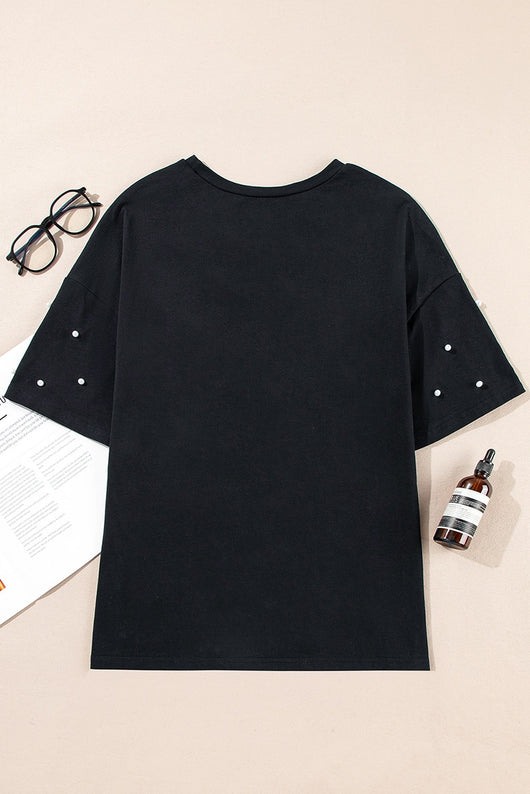 Blusa Elegante de Cuello Redondo y Manga Corta - Tendencia Europa y América - Image 10