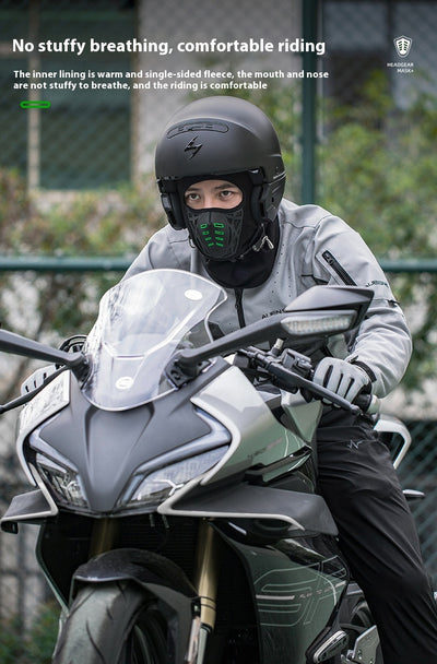 Pasamontaña Térmico Deportivo - Máscara Facial Fleece para Moto y Ciclismo - Image 20