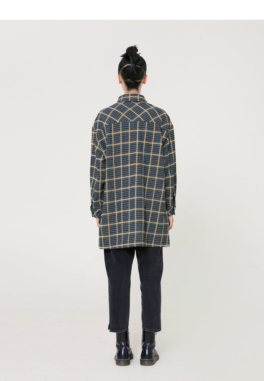 Camisa Diseñadora con Solapa Estampada para Mujer - Image 11
