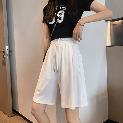 Shorts Anchos de Seda Helada para Mujer - Comodidad Fresca para el Verano - Image 7