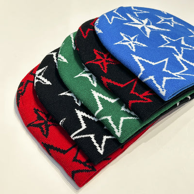 Gorro de Lana Retro Star - Estilo Vintage Clásico - Image 3