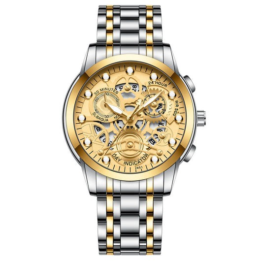 Reloj de Negocios Hueco para Hombre sin Mecanismo Visible - Image 13