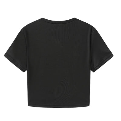 Crop Top Estilo Europeo y Americano con Letras Personalizadas - Image 21