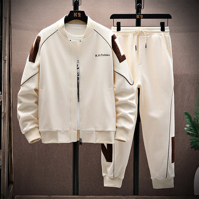 Conjunto Deportivo Universitario con Bordados - Pantalón y Uniforme de Primavera - Image 5