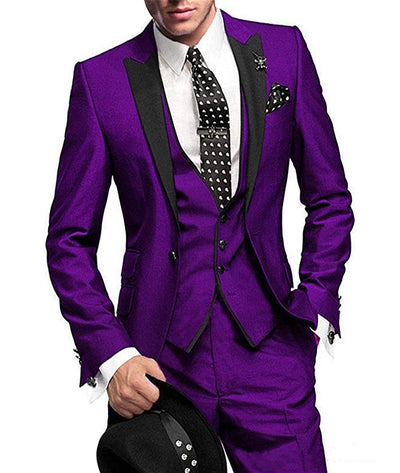 Traje de Tres Piezas para Novio y Padrino - Elegancia Completa para Bodas - Image 14