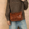 Bolsa Crossbody Masculina Grande Capacidade - Transversal Casual Premium para Viagens e Trabalho