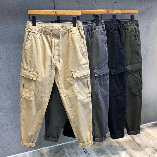Pantalones Casuales Holgados para Trabajo Otoño Hombre