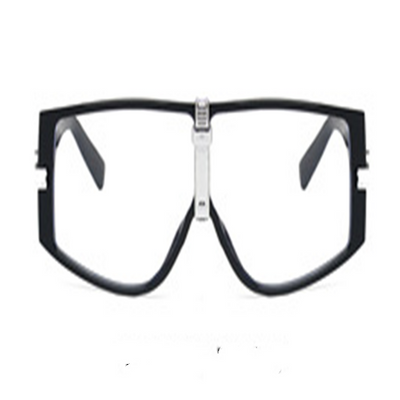 Clear oversized cycling goggles with a full-frame design and transparent lenses, suitable for men. - Image 9