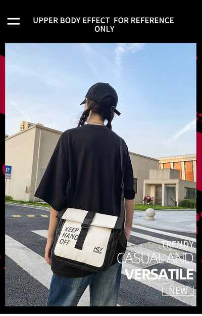 Bolsa Crossbody Unisex de Nylon Versátil para Exteriores - Image 13