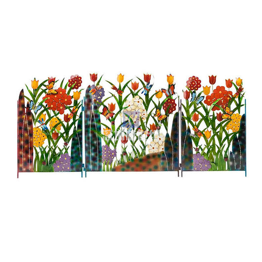 Valla Ornamental de Hierro Forjado para Jardines y Espacios Públicos - Image 4