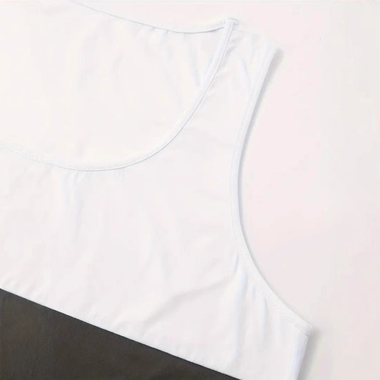 Chaleco Deportivo Hombre Contraste de Colores - Fit Suelto para Correr - Image 2