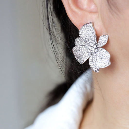 Aretes de Plata Esterlina para Novia - Accesorios de Moda Elegantes - Image 4