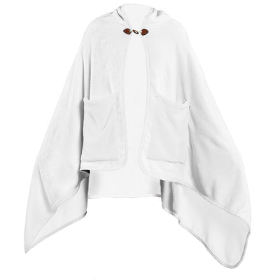 Manta Capa de Franela Blanca Reversible - Image 5