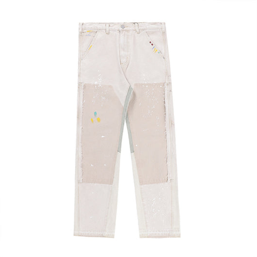 Jeans Hombre Sueltos con Salpicaduras de Pintura - Image 2