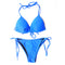 Bikini Triángulo Fruncido con Levantamiento - Traje de Baño Realzador