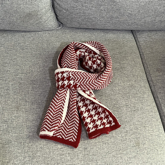 Bufanda Roja Ciervo para Mujer - Estilo Elegante - Image 10